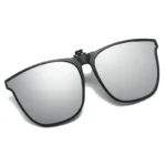 Polarized Clip On Sunglasses Men Car Driver Goggles UV400 Sun Glasses Anti Glare Vintage Square Glasses - Image 7