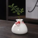 Handmade Flower Vases Ceramic Hydroponic Mini Flower Inserted Dry Flower Fragrance Bottle Home Decorations Floreros Vintage - Image 26