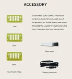 Electric Shaver Portable Full Body Trimmer USB T Shaped Blade Razor For Beard Armpit Washable For Men Women - Image 12