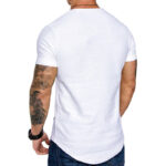 Men's Sports T-shirt Slim Fit O-neck Short Sleeve Muscle Fitness Casual Hip Hop Top Summer Fashion Basic Solid Crew T-shirt - Image 11