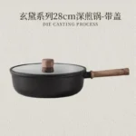 cookware set - steak pan, frying pan, saucepan, stockpot, non-stick pan, wok - complete kitchen utensil set - Image 12