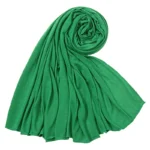 Women Big Size Cotton Jersey Hijabs Scarf Islamic Turban Shawls Trendy Muslim Hijab Solid Plain Cotton Scarves Headscarf - Image 28