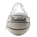 2025 Crossbody Bag New Network Red Personality Fun Pink Ins Versatile Chain Football Basketball Shoulder Bag Small Round Bag - Image 16