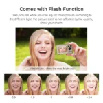 Portable 16M HD Digital Cameras with 2.4 Inch Screen Instant Photo Camera Telescopic Lens Child Camera Photographic Camcorders - Image 3