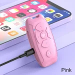 Recharegable Bluetooth Remote Control Button Wireless Controller Selfie Camera Stick Shutter Release For Phones e-book Page Turn - Image 7