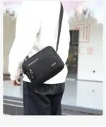 Fashion Men Crossbody Bag Single Shoulder Bags Big Capacity Storage Bag Multi-Pockets Business Crossbody Bags for Work Traveling - Image 21
