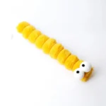 Cat Plush Chew Toy Plush Cushion Caterpillar Catnip Companionship Kitten Toy Cat Teaser Stick Interactive Cat Toy Supplies - Image 9