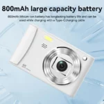 4K Vlogging Travel Front-facing Digital Camera A15 Portable High Definition 1080P Photography Travel Selfie Cam 44MP Resolution - Image 13