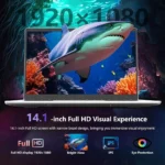 Gaming Laptop Intel Core i7-8650U 32GB RAM 1TB 2TB SSD 1920*1080 HD Office Study Windows 11 Pro ultra-thin Notebook Computer PC - Image 4