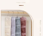5/10 Pockets Underwear Socks Hanging Organizers Behind Door Storage Wardrobe Hanging Storage Bag Closet Organizer - Image 27