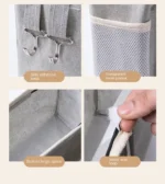 Portable  Hanging Organizers Baby Care Essentials Crib Storage Cradle Baby Crib Organizer Diaper Bag Linen Baby Bed Accessories - Image 22
