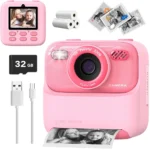 Children Digital Camera Photography Instant Camera 1080P HD Dual Lens Kids Video Recorder Toys for Girls Boys Best Birthday Gift - Image 8