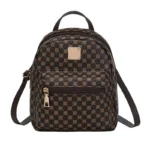 Women's Handbag Single Shoulder Crossbody Bag Double Shoulder Backpack Fashion All-matching Large Capacity Leisure Backpack - Image 9