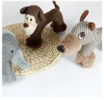 Pet supplies: dog toys for chewing, making sounds, and relieving boredom, arched plush toys, plush toy factory in stock - Image 21