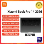 2026 Xiaomi RedmiBook Pro 14 Laptop Mi Notebook U5-325/U-338H/U7-358H 24GB/32GB 1TB - Image 15