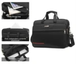 Oxford Cloth Laptop Bags Men Large Capacity Briefcase Business Travel Shoulder Pouch - Image 27