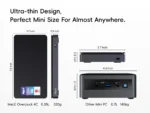 MeLE Reddot Winner Mini PC N100 i3-N300 16GB 32GB 512GB Mini Desktop Computer,USB-C on Office Education Home Overclock4C - Image 13