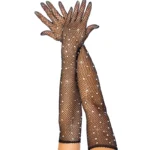 Ladies' Gloves, Long Hook-Finger Tinted Gloves, Ball Gloves, Bride's Wedding Dress Gloves, Sun-Protective Fashion Gloves C101 - Image 32