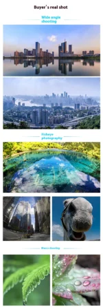 4-In-1 Phone Lens Kit Wide Angle, Macro, Fisheye & Telephoto Hd No-Distortion for All Smartphones - Image 19