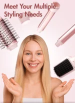 Hair dryer brush detachable 5-in-1 styling and drying system for quick drying, curl smoothing and styling, straightening brush - Image 8