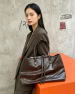Women Handbags large capacity  PU Leather Shoulder Bag for Ladies Bolsos Big Tote Bags Brand design Commuting Office bag bolsa - Image 30