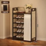 Display Foldable Shoe Racks Organizer Cabinet Portable Luxury Shoe Racks European Shelf Meuble Chausssure Home Furniture - Image 8