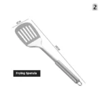 Kitchen Cookware Cooking Utensils Stainless Steel Shovel Soup Spoon Turner Utensils Dinnerware Cooking Tool Kitchen Gadgets - Image 6