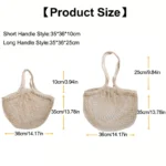 Bike Bag, Electric Bike Helmets Luggage Net, Handlebar Tube Hanging Baggage Mesh Pouch,Cycling Bag,Handbag Tote Bike Accessories - Image 6