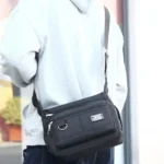 Mens Crossbody Bag Single Shoulder Bags Big Capacity Multi-Pockets Storage Bag Fashion Handbag Business Crossbody Bags - Image 32