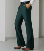 Flared Trousers For Men Slim Fit Wide Leg Man Suits Pants Tressed Business Fluid Bell Mouth Gray Draped Social Tailoring Luxury - Image 17