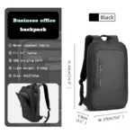 Heroic Knight Men Business Backpack Multifunction Slim Laptop Bags For Women outdoors Waterproof pack Aesthetic Backpack Design - Image 8