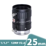 ZLKC FA Lens 12MP High Resolution 6mm Macro 1/1.7 Inch Lenses CCTV Parts for C Mount Camera Low Distortion Machine Vision F2.4 - Image 12