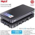 MeLE Reddot Winner Mini PC N100 i3-N300 16GB 32GB 512GB Mini Desktop Computer,USB-C on Office Education Home Overclock4C - Image 2