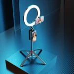 Portable camera tripod with wireless remote control and 360 ° rotation for video recording, video recording, and live streaming - Image 15