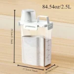 2.5L Covered Moisture-proof Sealed Storage Container - Used for Grain, Nut, Flour, Rice Food Storage Boxes - Image 5
