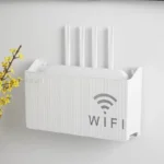 1PC Wifi Router Storage Box Wall Hanging Wifi Box Wireless Storage Boxes Case Power Strip Office Hanging Organizers - Image 8