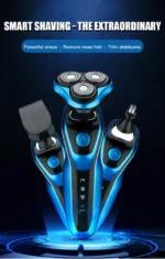 Electric Shaver Rotary Shaver Electric Razor Beard Trimmer Rechargeable Hair Cutting Shaving Machine Clipper for Men Waterproof - Image 11