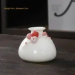Handmade Flower Vases Ceramic Hydroponic Mini Flower Inserted Dry Flower Fragrance Bottle Home Decorations Floreros Vintage - Image 20