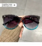Women's Cat Eye Sunglasses Retro Butterfly Sunglasses Women's Fashion Mountaineering Sunglasses - Image 23