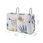 Portable  Hanging Organizers Baby Care Essentials Crib Storage Cradle Baby Crib Organizer Diaper Bag Linen Baby Bed Accessories - Image 5