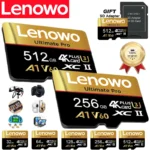 Fast Memory Card 64GB 128GB 16GB 512GB 256GB TF Cards Micro TF SD Card SD Cards 4K U3 Waterproof for GPS/E-Reader/Laptop