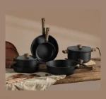 cookware set - steak pan, frying pan, saucepan, stockpot, non-stick pan, wok - complete kitchen utensil set - Image 32