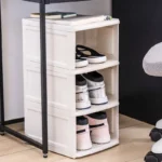 Simple Shoe racks Narrow mouth Shoe cabinet Dormitory Indoors Multilayer Dustproof Domestic Shoebox Receive Shelf