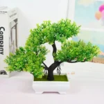 Artificial Plants Bonsai Small Tree Pot Fake Plant Flowers Potted Ornaments For Home Room Table Decoration Hotel Garden Decor - Image 5