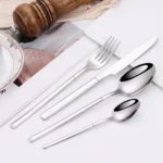4/6/16/24 Pieces Cutlery Set Stainless Steel Thin Tableware Mirror Elegant Knife Fork Spoon Western Dinner Set Sliverware - Image 2