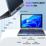 CRELANDER P8 Mini Gaming Laptop 8 Inch Touch Screen Intel Alder Lake N150 12GB DDR5 Windows 11 WiFi 6 Small Pocket Laptop - Image 10
