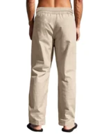 Men's Casual Trousers 2025 Spring/Summer New Man Large Size white Straight trousers Solid Beach black Fitness Pants S-XXXL - Image 12