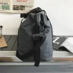 Handheld travel bag, large capacity sports and fitness bag, lightweight storage luggage bag, one shoulder crossbody travel bag - Image 14