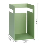Nordic Storage Holders Hanging Organizers Rack Desk Decoration Shelves Living Room Hanger Display Shelf Organization Corner Rack - Image 12