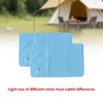 2pcs Comfortable Inflatable Pillow for Office, Car, Camping, Hiking, and Napping - Supports Neck and Lumbar - Image 9